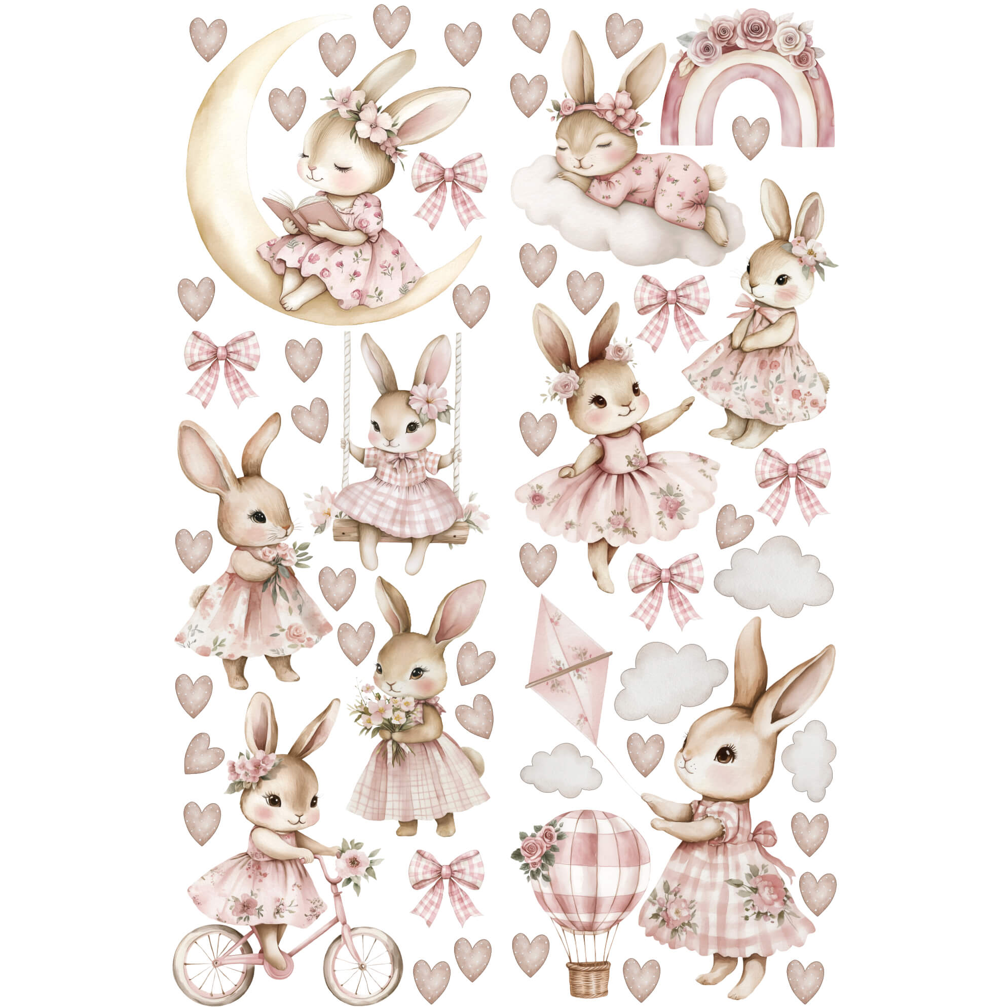 Наліпки "Зайченята 29.0"