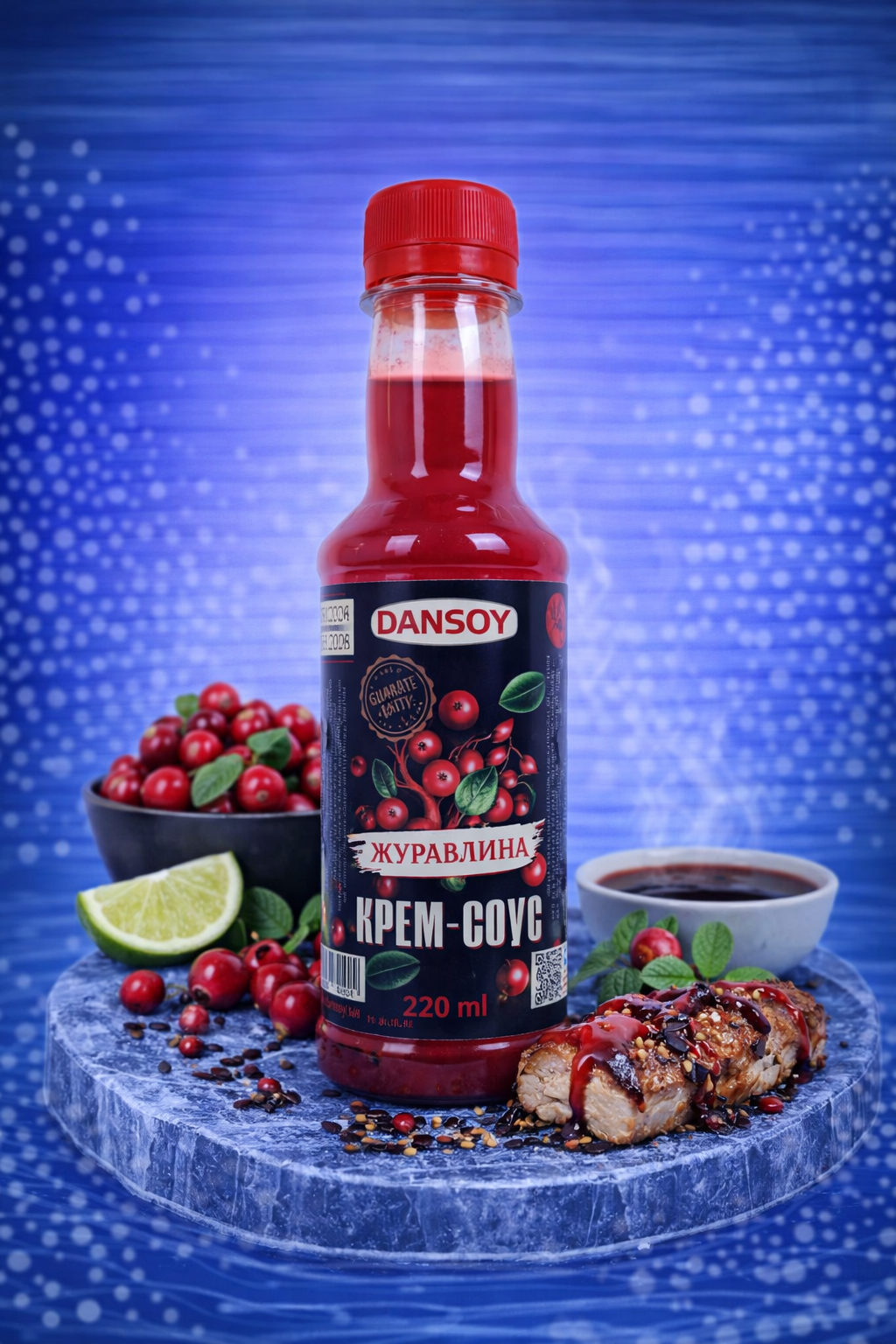Крем-Соус соєвий Dansoy журавлинний