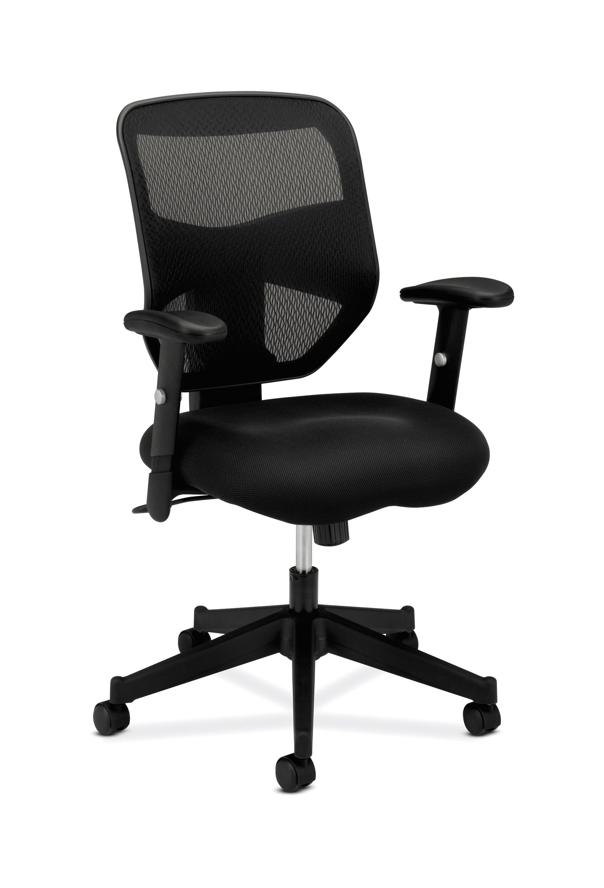 HON® Prominent Mesh High-Back Task Chair, Black
