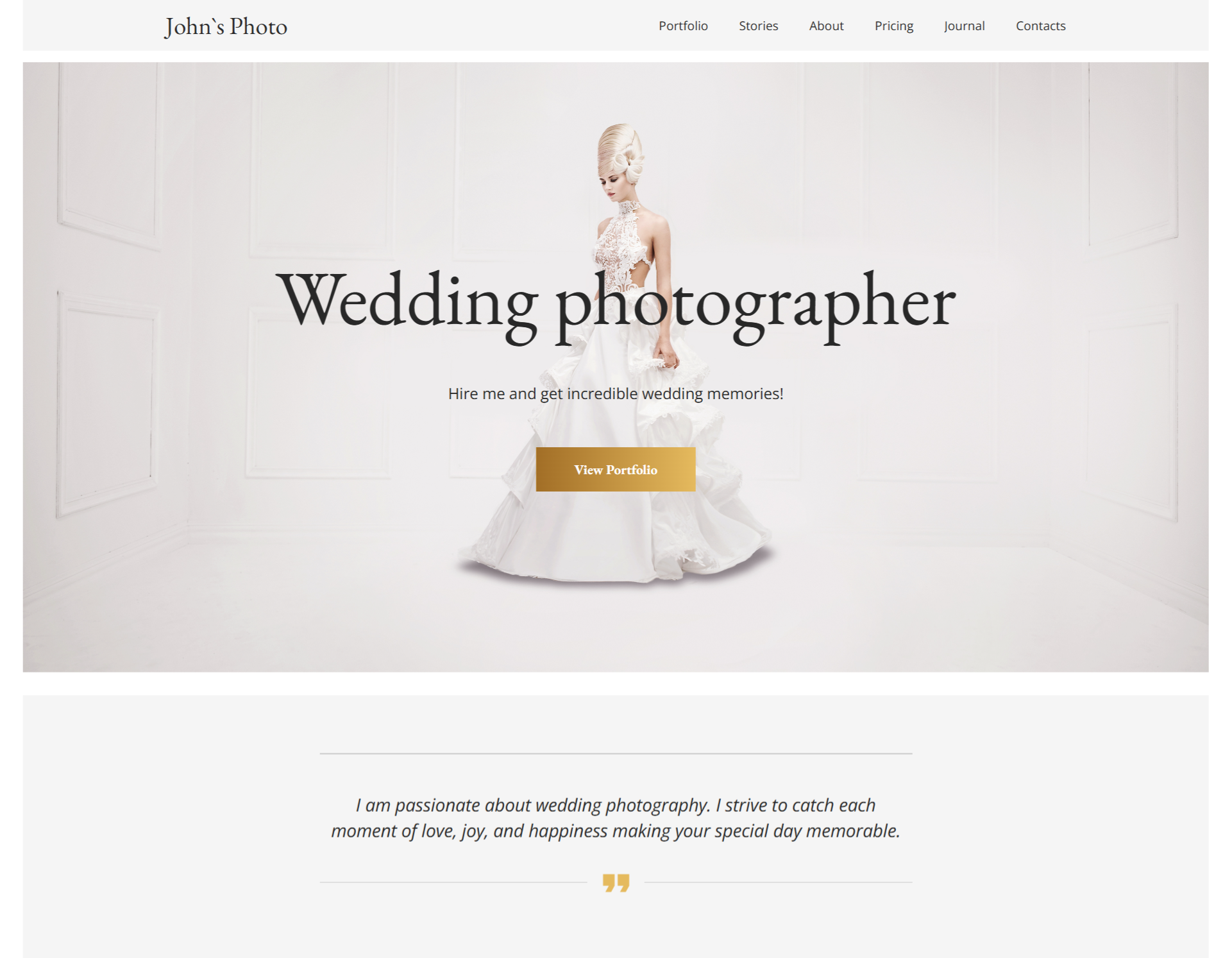 Wedding Photographer