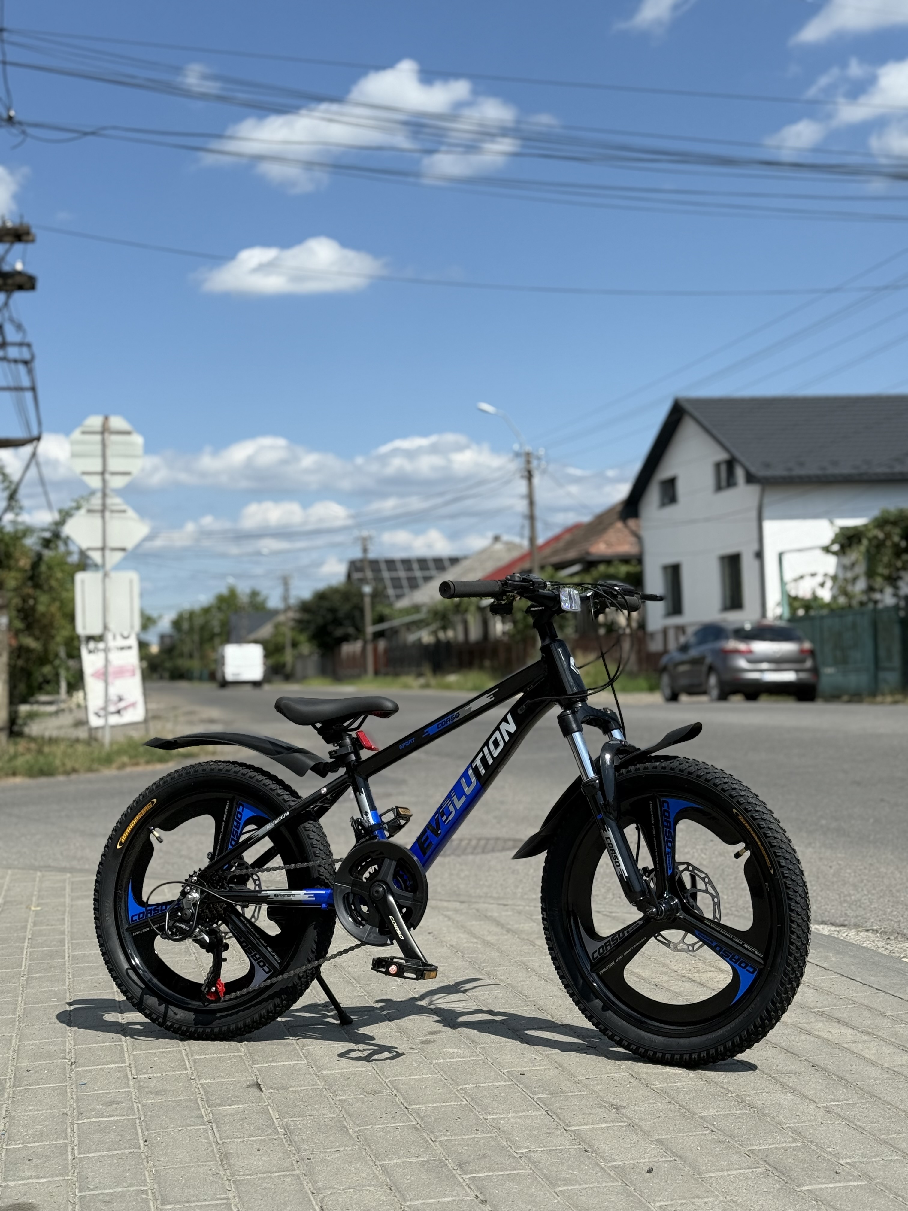 Дитячий спортивний велосипед 20 дюймів Corso Evolution алюмінієвий, литі диски
