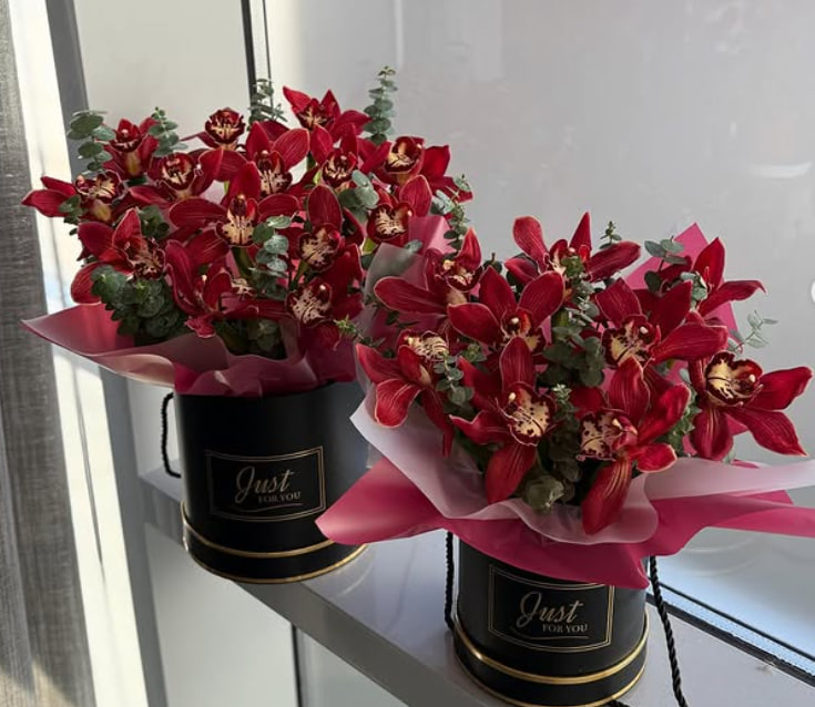 Бокс із орхідей