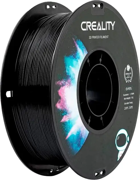 Creality PETG filament (пластик) для 3D принтера CREALITY 1кг, 1.75мм, чорний