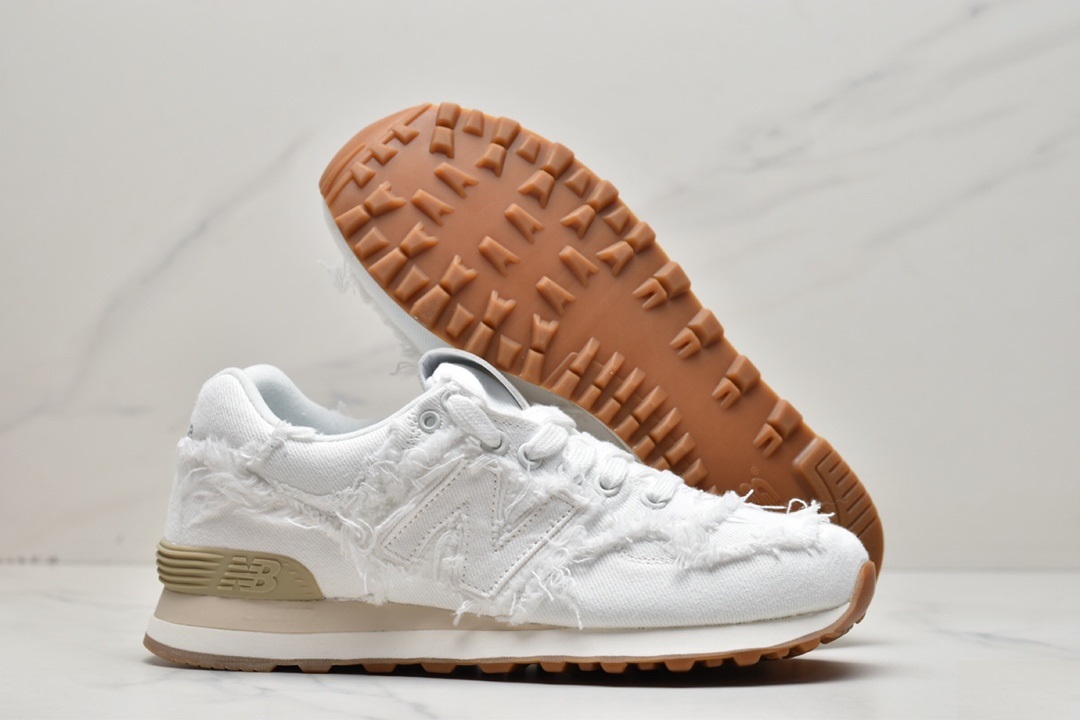 Miu Miu x New Balance NB574 white