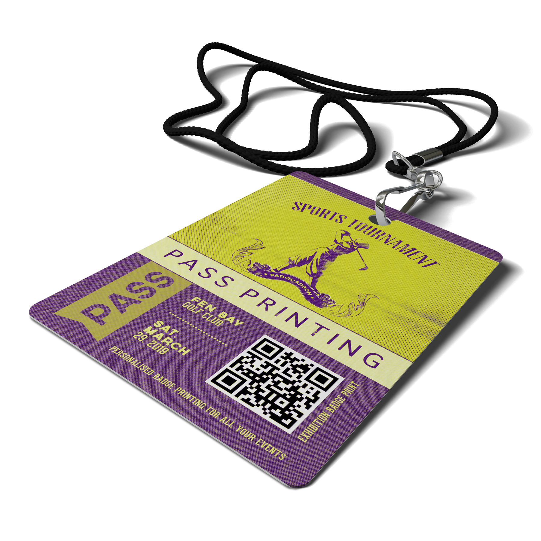 Sports Pass Printing
