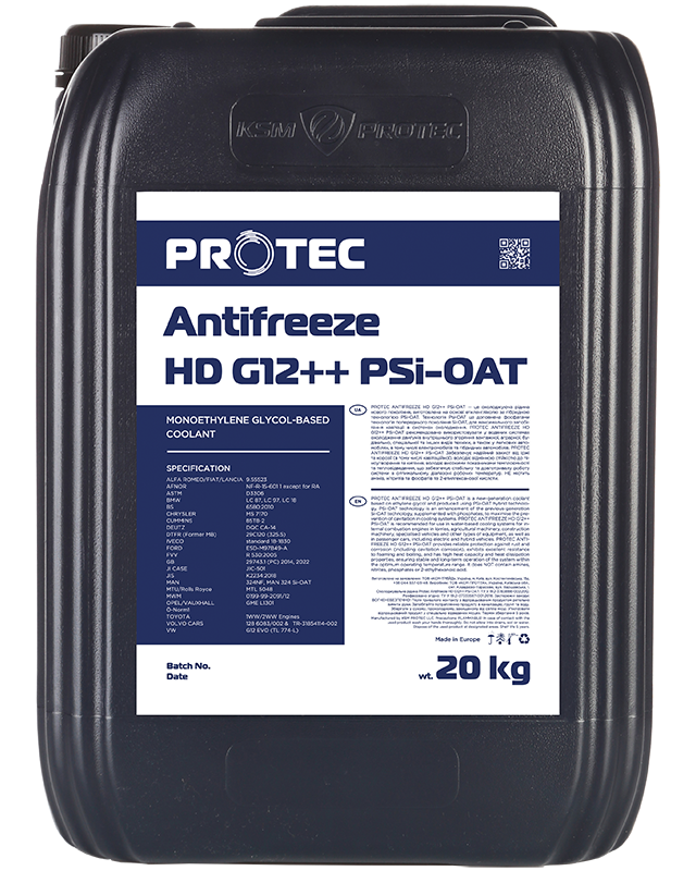 PROTEC Antifreeze HD G12++ PSi-OAT