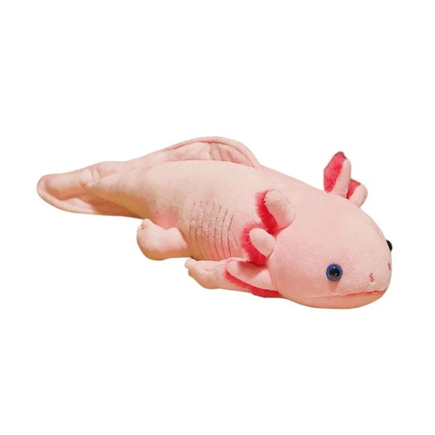 Рожевий іграшка брелок аксолотль