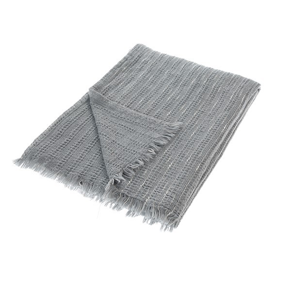 Покривало Buldan’s Fresco еко 240×260 см — натуральна 100% бавовна, сіро-меланжеве