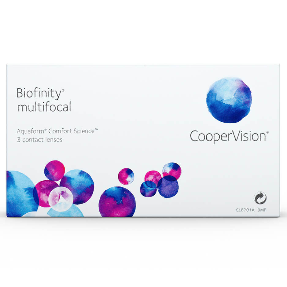 КОНТАКТНІ ЛІНЗИ Biofinity Multifocal (3 бл./уп.)