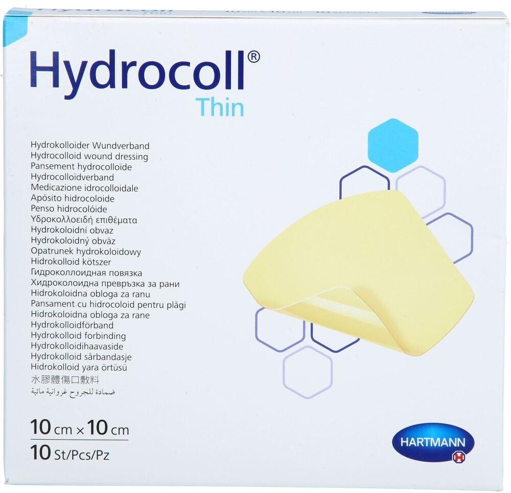 10×10см.Hydrocoll Thin гідроколоїдна пов'язка тонка 1шт.