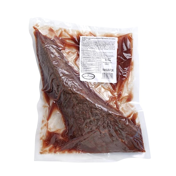 Яловичина для приготув ростбіфа медіум, охол (вакуумний пакет ~1 кг, гофроящик ~8 кг, ТМ "Куратор")