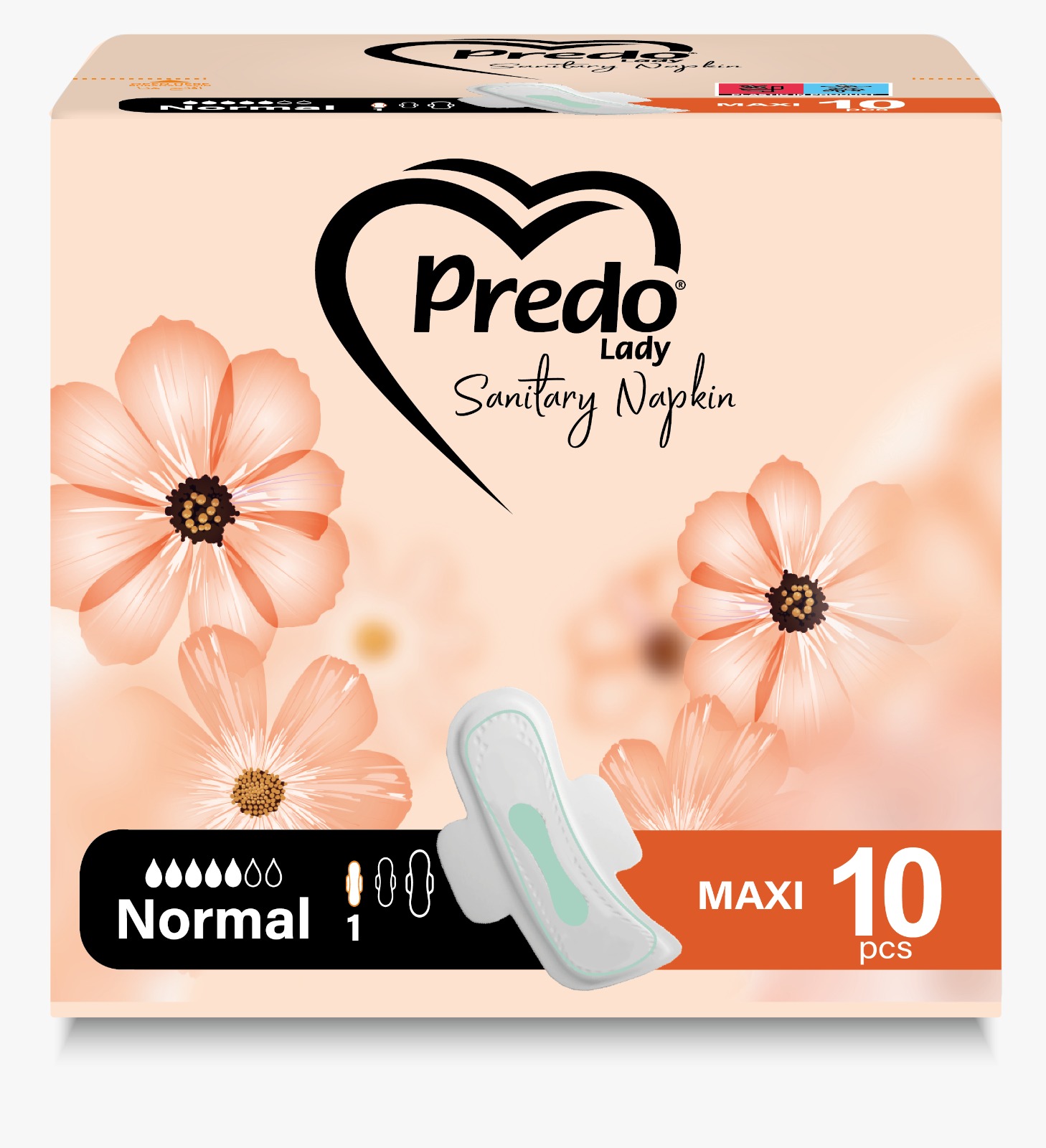Predo Lady Podpaski Maxi Normal 10 szt.