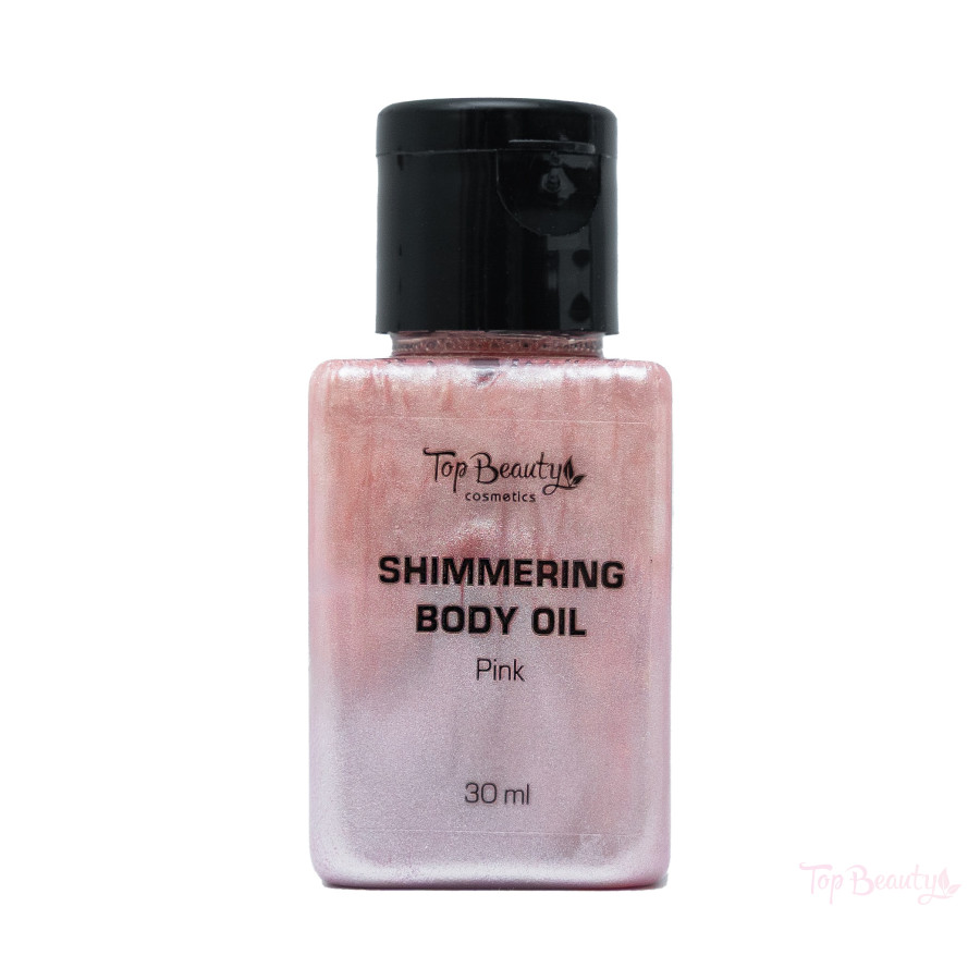 Олія для тіла Top Beauty з шиммером Pink 30 мл