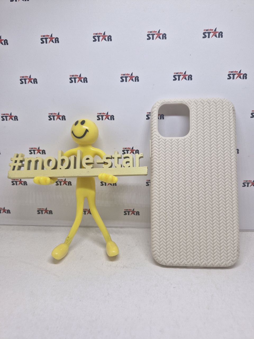 Чохол Silicone Knitted для Apple iPhone 11 Pro Antique white