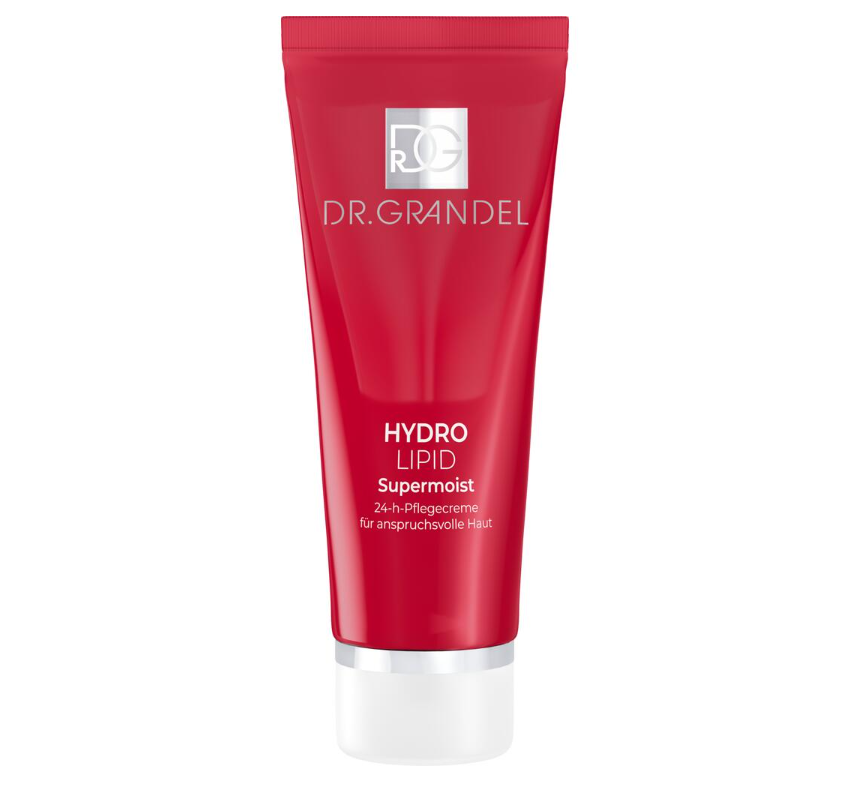 Деннний інтенсивно зволожуючий крем для м’якості та пружності шкіри Dr. Grandel Hydro Lipid Supermoist, 75 мл