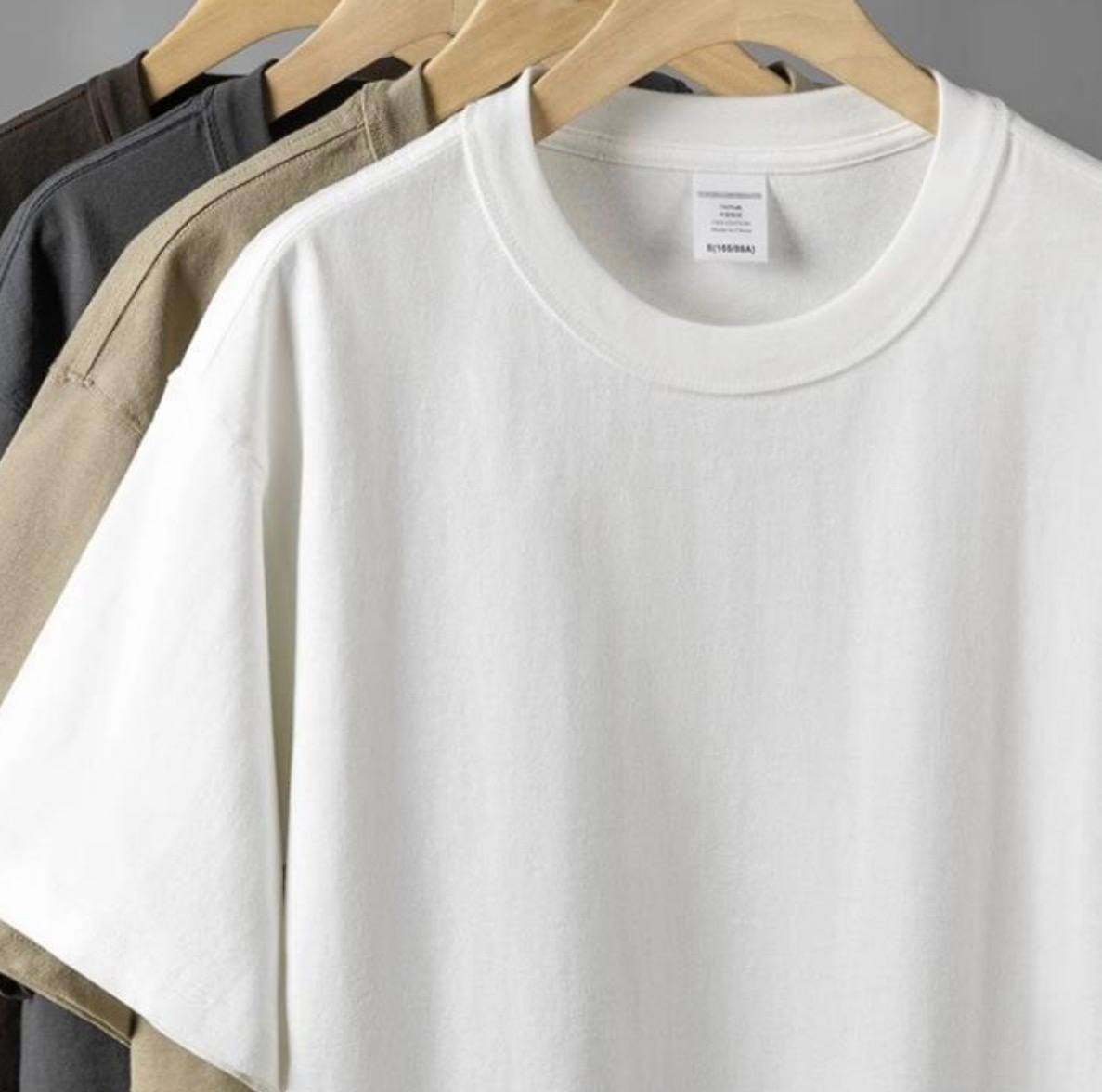 Біла базова футболка, котонова футболка, супер якість, розміри S-XL