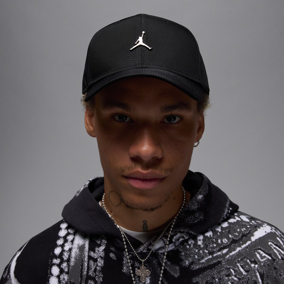 Кепка Nike U Rise Cap S Cb Mtl Jm