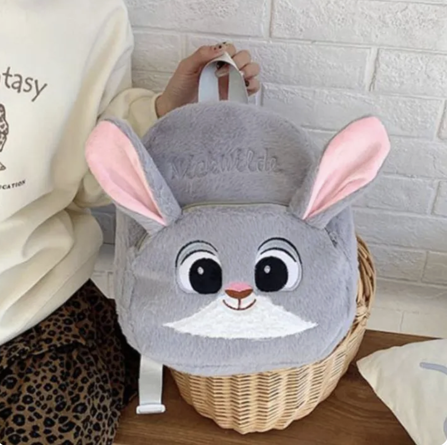 Рюкзак-сумка Джуді Гопс: плюшевий заєць із м/ф Зоотрополіс (Zootopia)