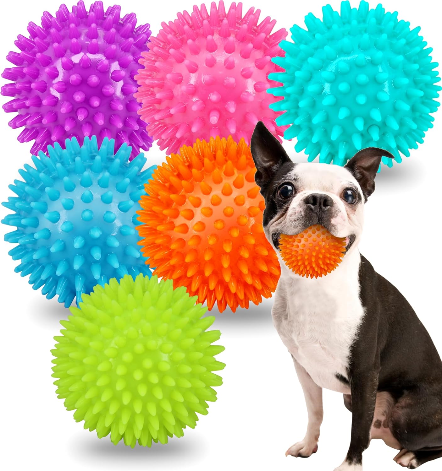 Squeaky Dog Balls for Small Medium Dogs