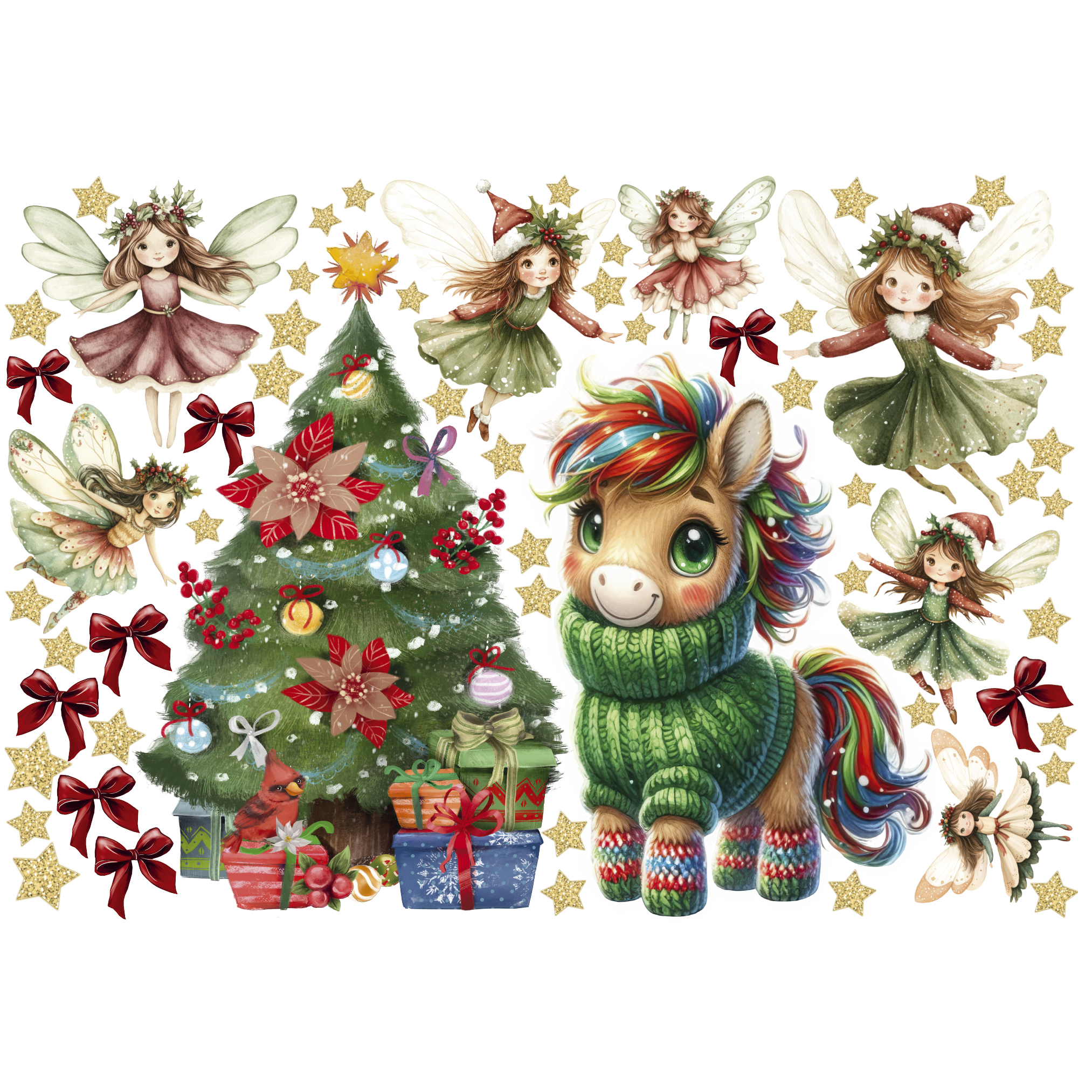 Наліпки "Новий рік 1.50"