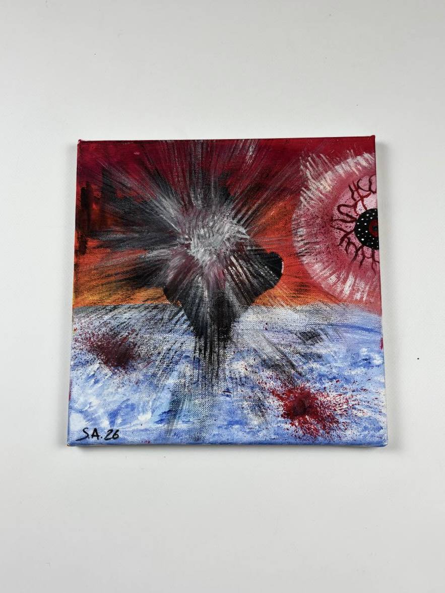 Картина розкол свідомості SAVENKO ALÍNA