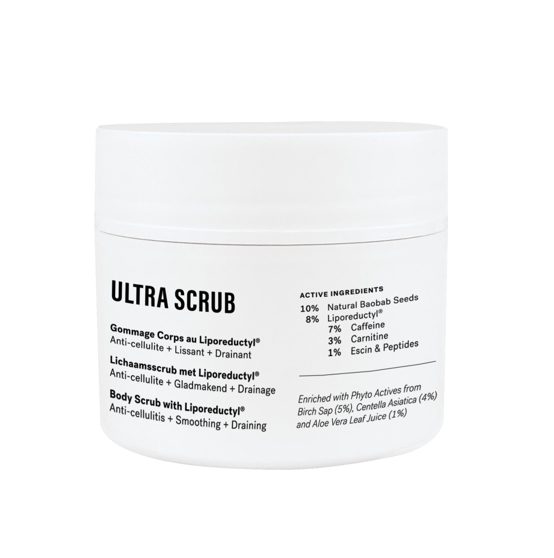 Скраб для тіла, для розгладжування та схуднення Ultra Scrub