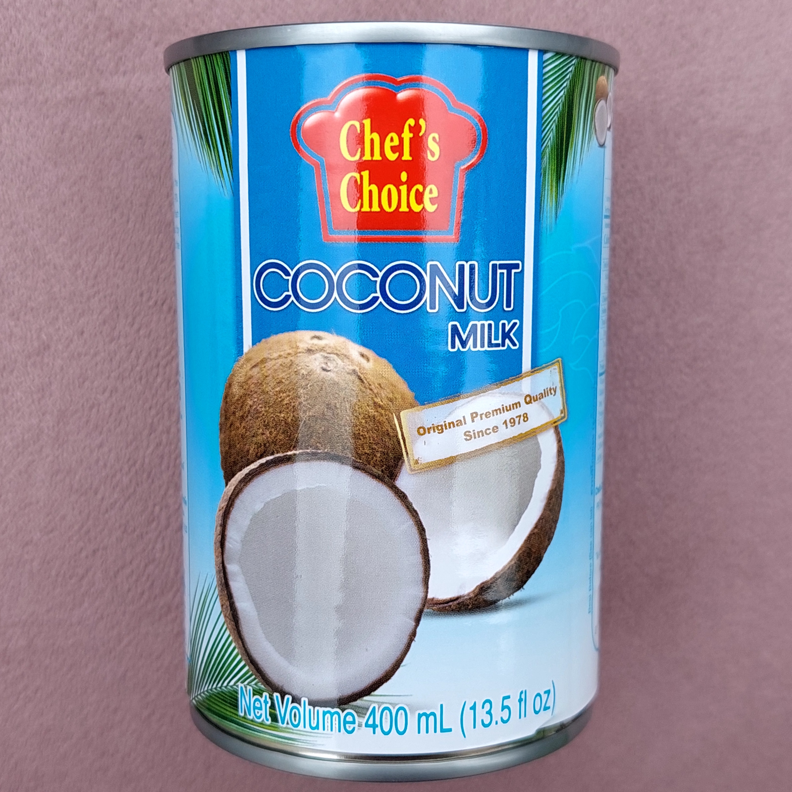 Молоко кокосове 18% 400мл Chef's Choice