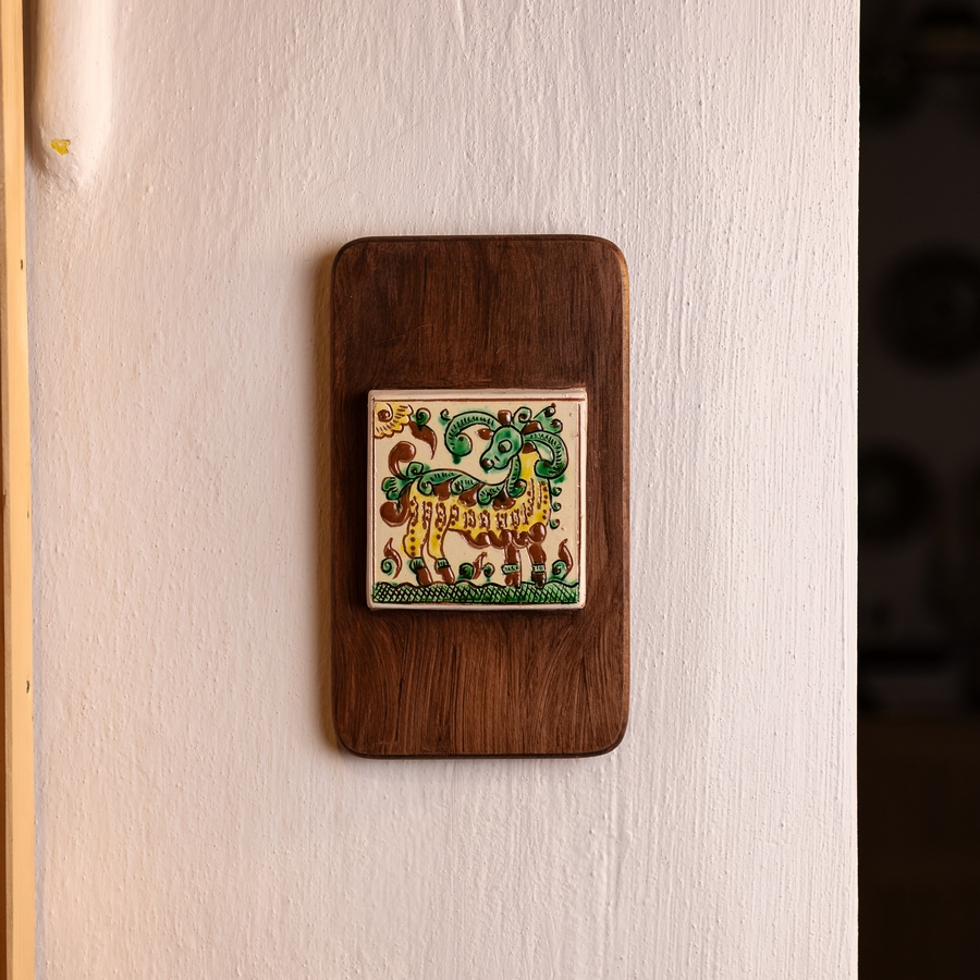 Плиточка на дереві для декору дому, 25*13 см