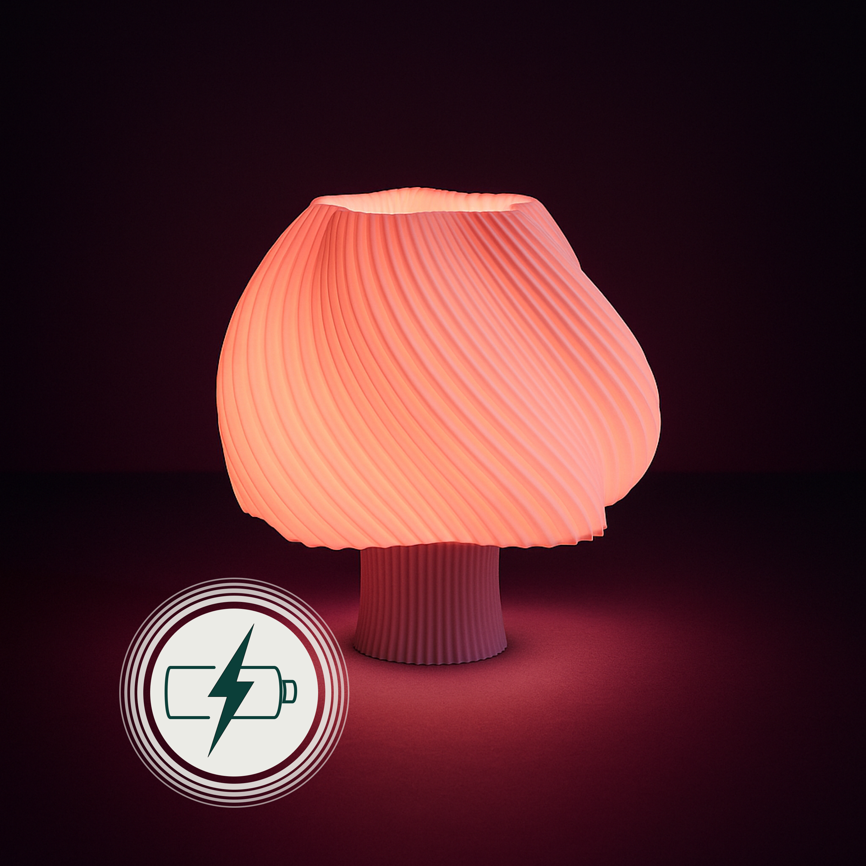 CANDLE PINK Portable