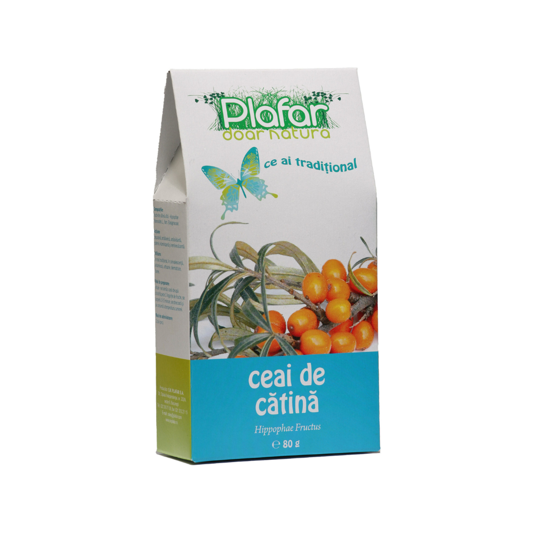 🇷🇴 "PLAFAR" Infusion de espino cerval, 80 g.