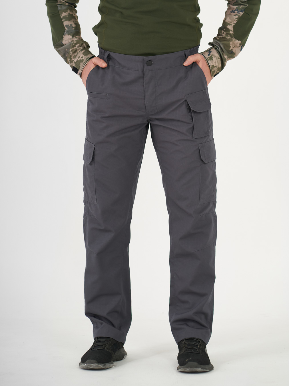 Штани чоловічі UKM Tactical сірий
