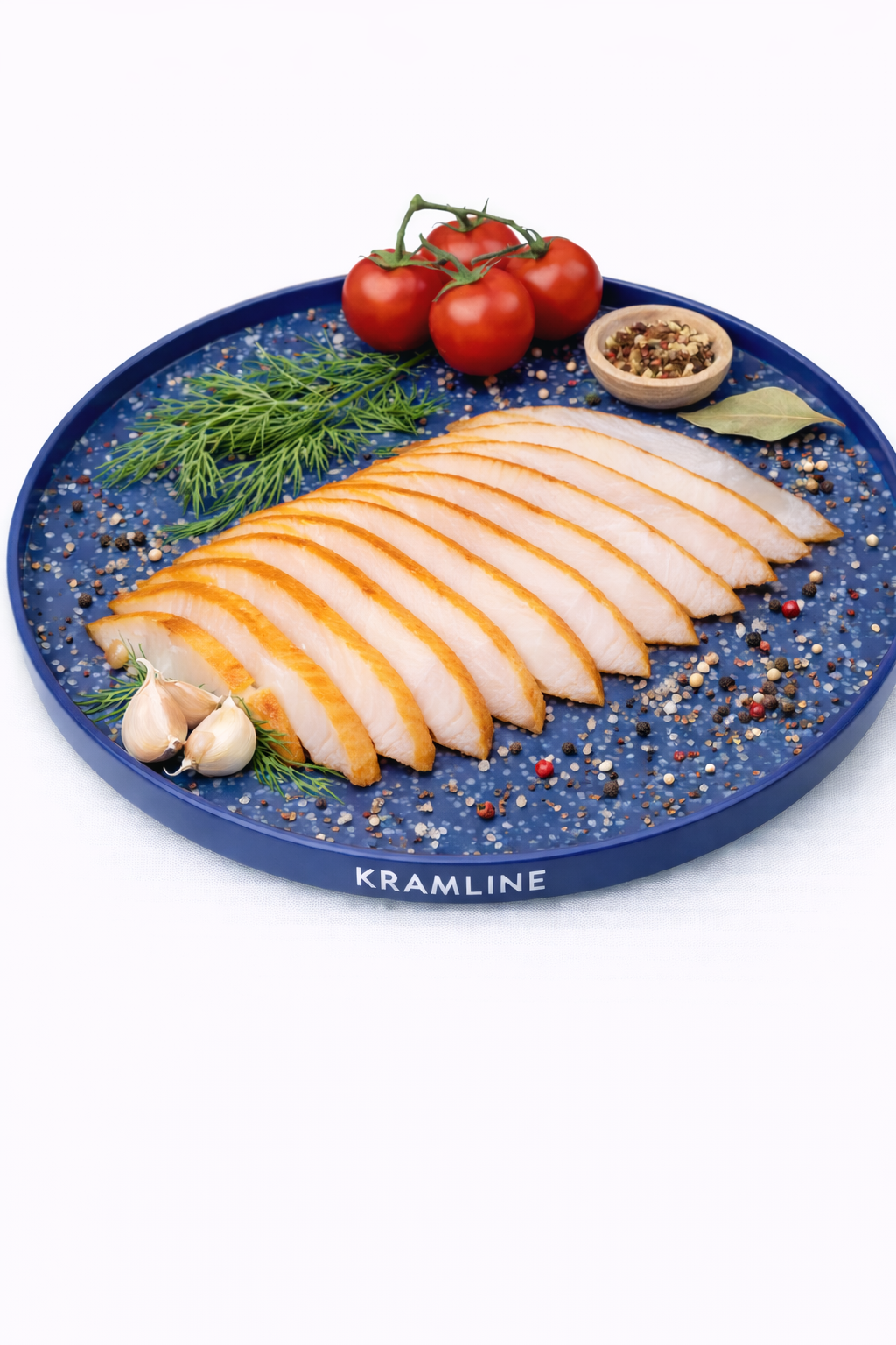 Нарізка масляної холодного копчення