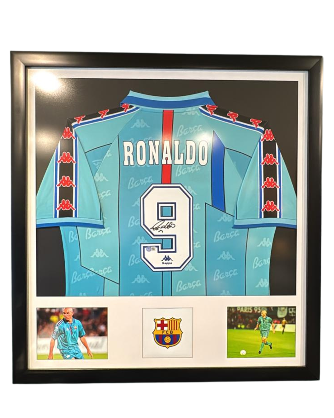 JERSEY RONALDO CERTIFICADO BECKETT