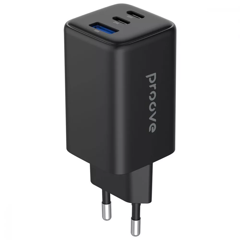 МЗП Proove Pocket GaN 65W (2Type-C + USB)