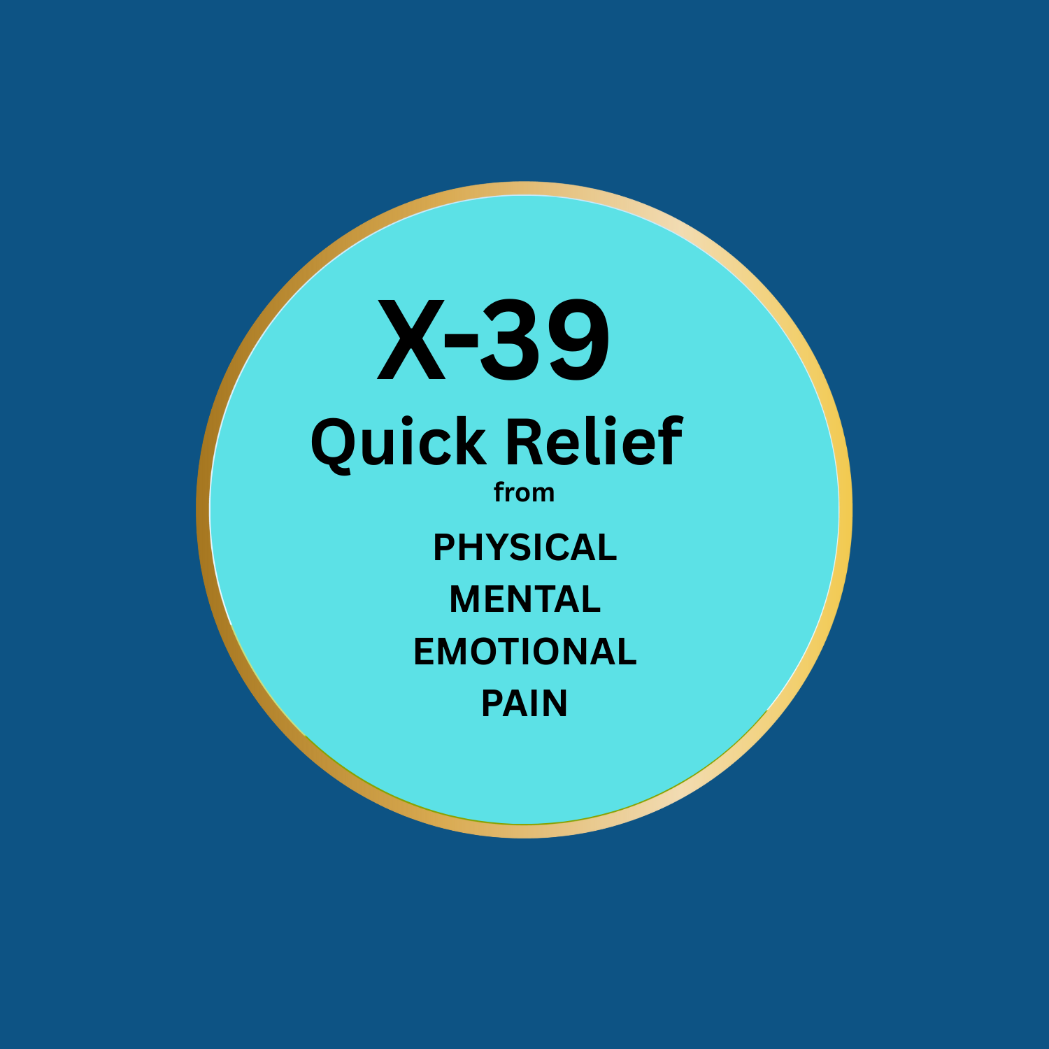 X-39 Quick Relief Patch