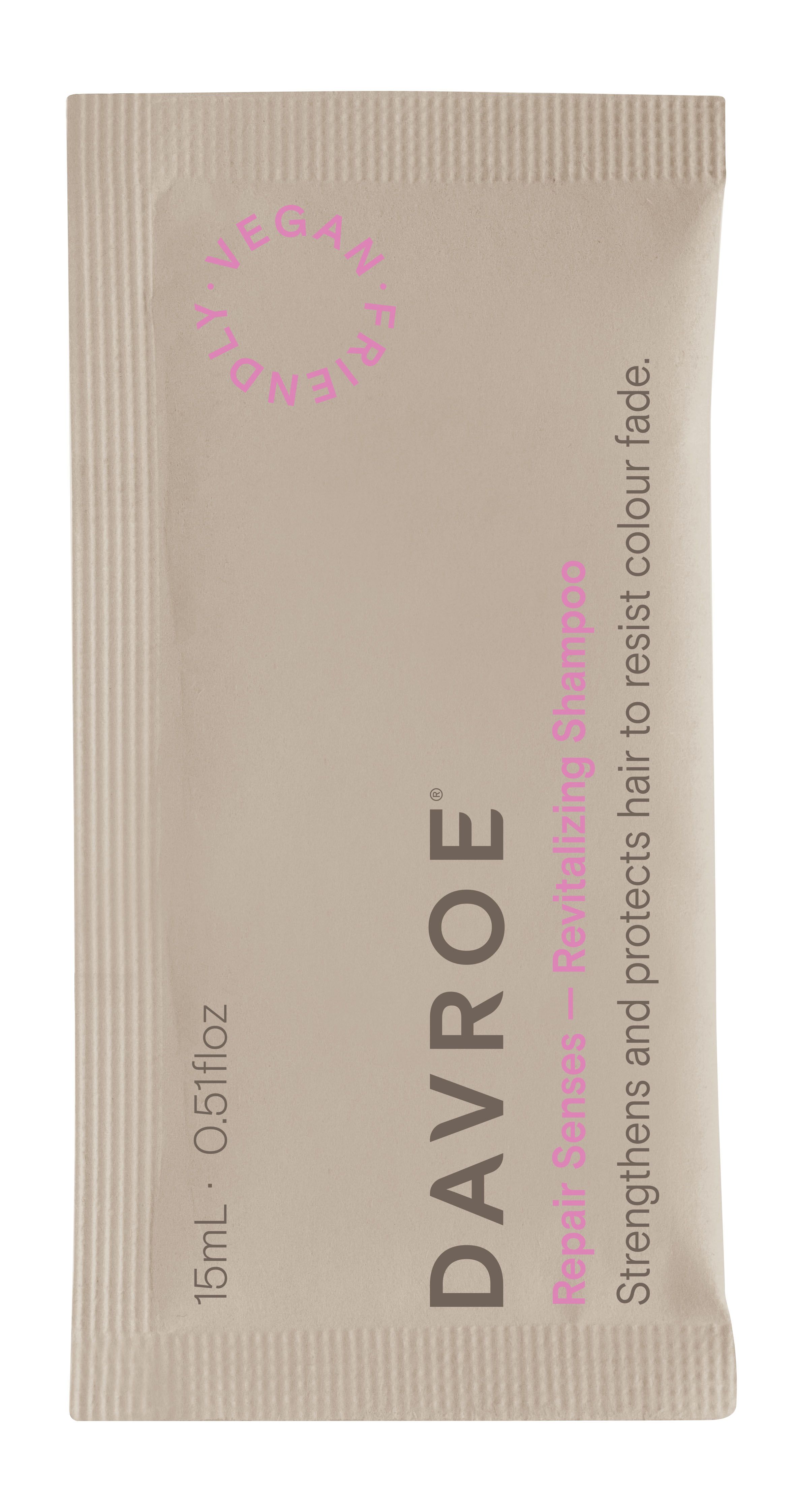 Відновлюючий шампунь Davroe Repair Senses Revitalizing Shampoo 15мл.