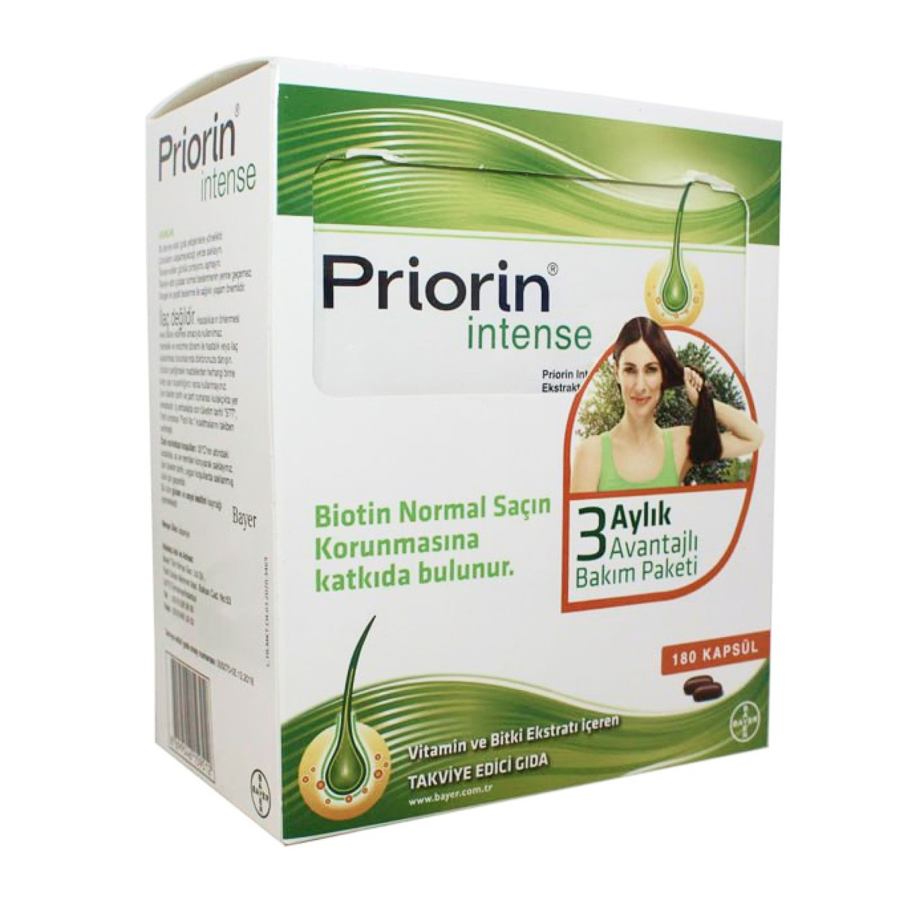 Вітаміни від випадіння волосся, Bayer Priorin - 180 caps