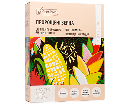 Пророщені зерна в стіках