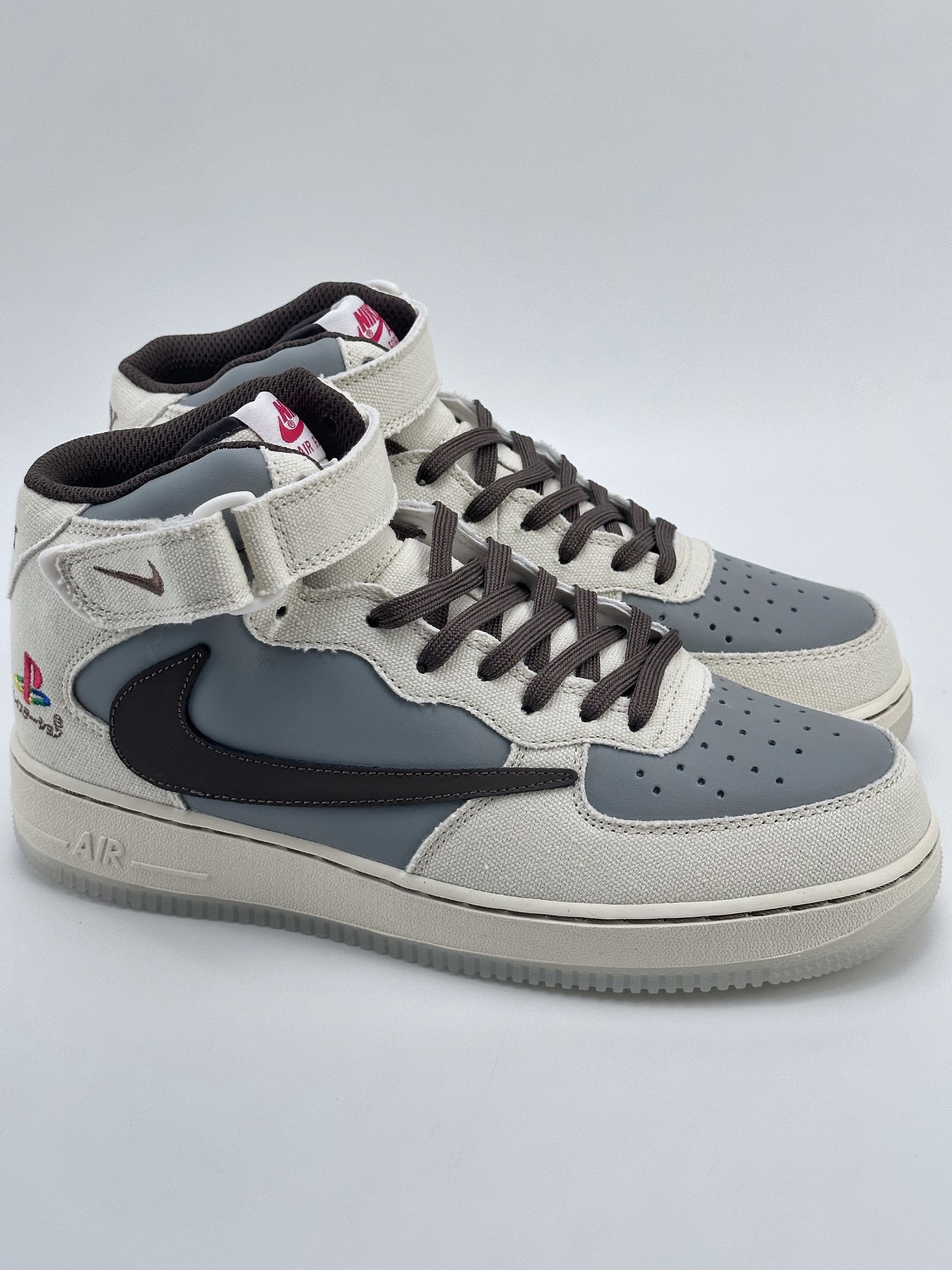 Nike Air Force 1 Mid 07 x Ravis Scott x Sony PlayStation 5  BQ5828-202