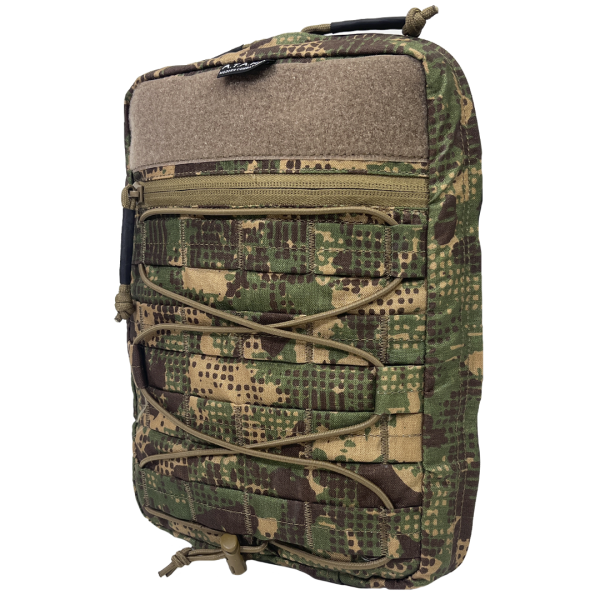 Наспинний MOLLE-модуль для додаткового спорядження "EDC 2L Хижак" від українського бренду "А.Т.А.К.А".