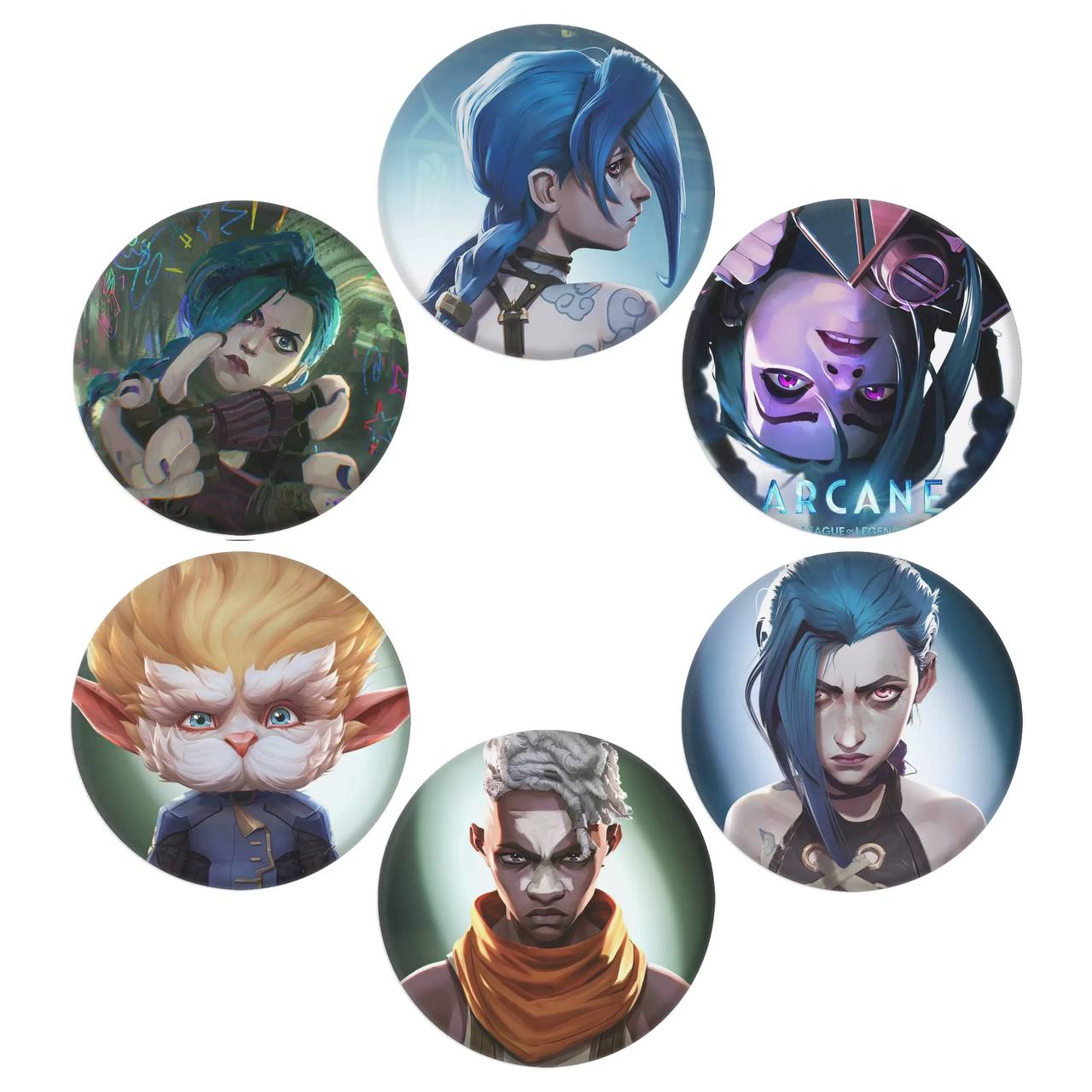 Набір значків Arcane, Аркейн з гри League of Legends