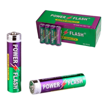 Батарейки POWER FLASH R6, AA або ААА. Ціна за 4 шт.!!!!