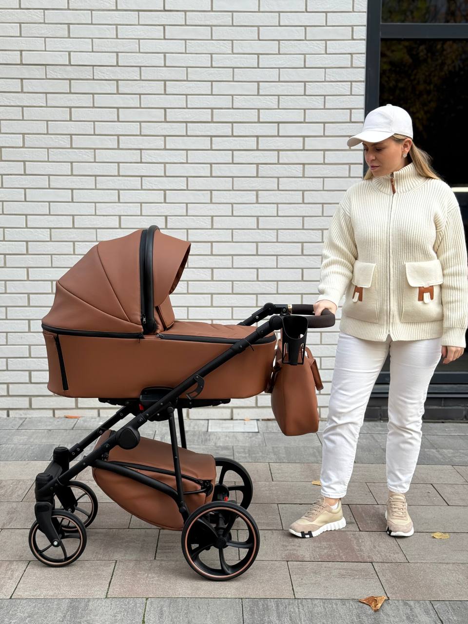 Коляска 2в1 Baby Pram Evelyn екошкіра Toffiee