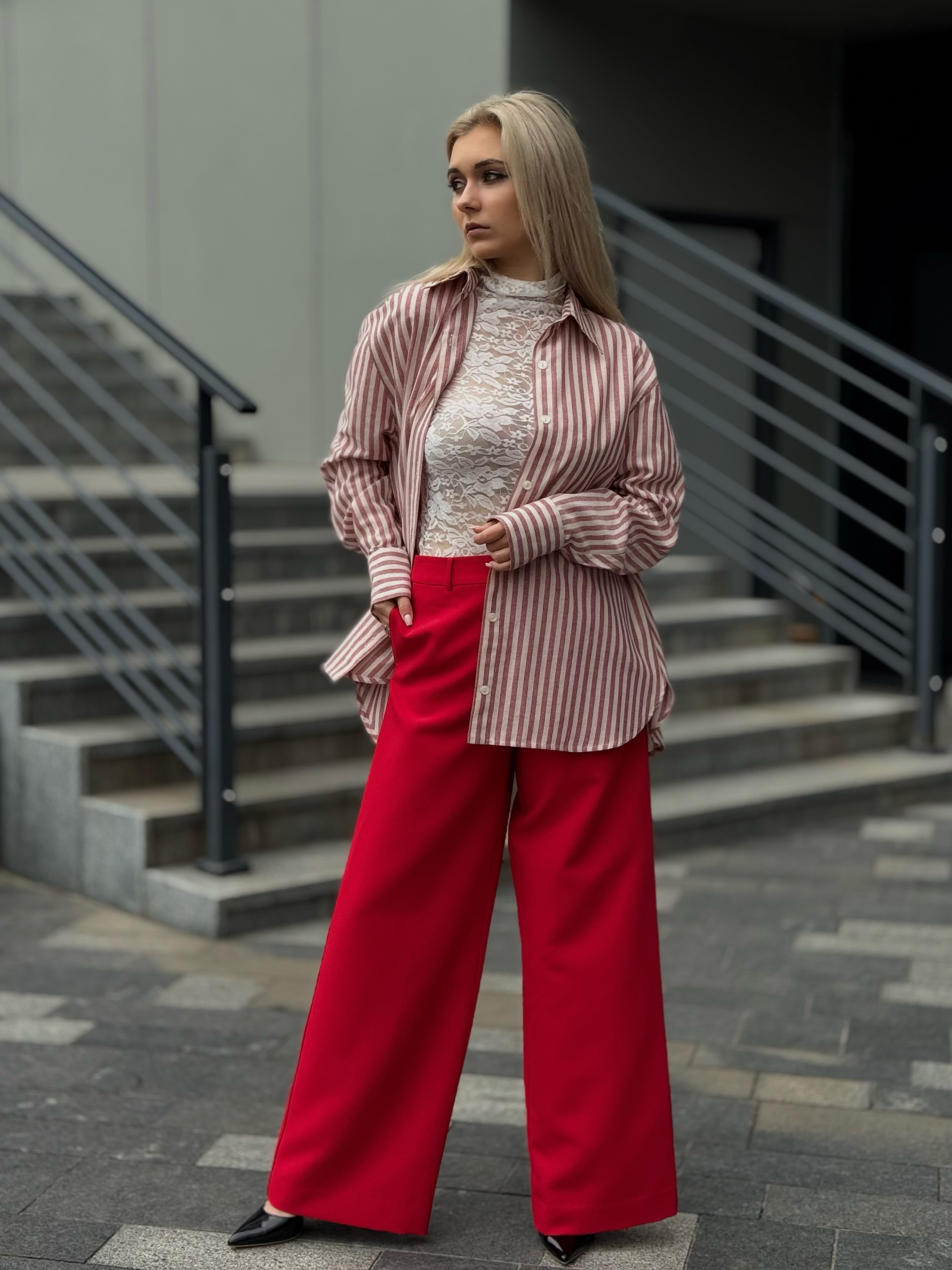 Сорочка Rimini red