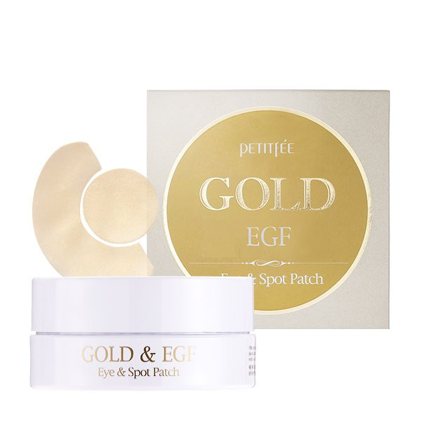 Гідрогелеві патчі для очей з золотом і EGF - PETITFEE Gold & EGF Eye & Spot Patch 60шт + 30 точкових патчів