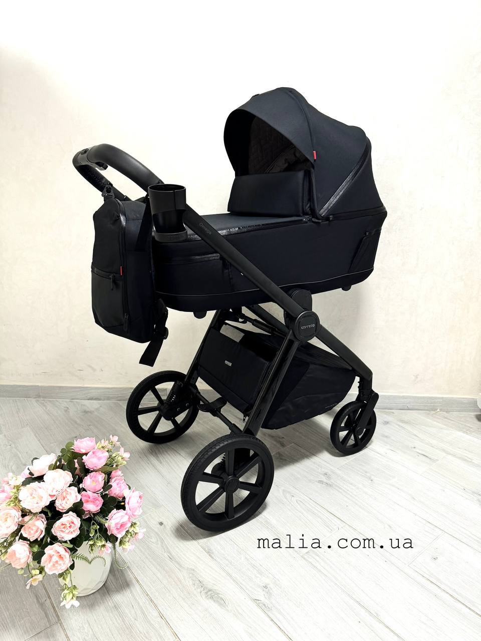 Коляска 2в1 Carrello Omega + CRL-6540 (2in1) Cosmo Black