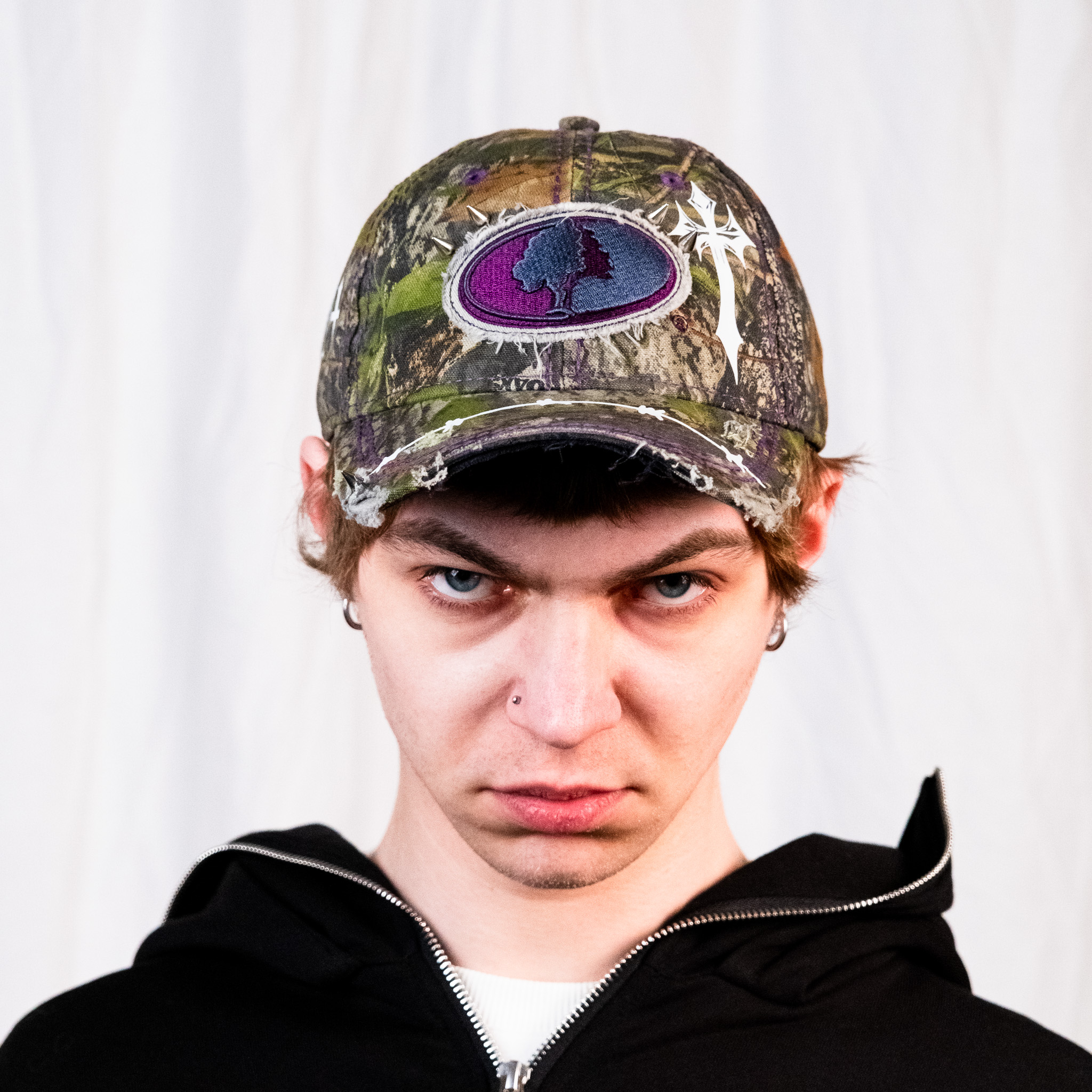 Кепка Mossy Oak Wired Pierced Cap