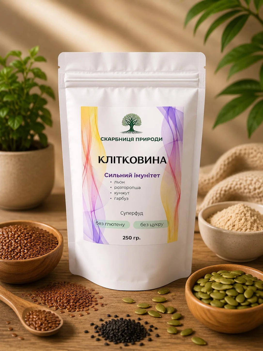 Клітковина “Сильний імунітет” 250 г