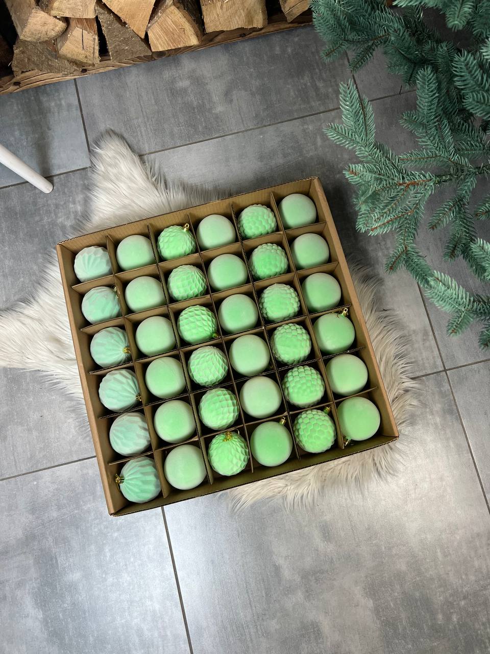 Подарунковий набір «Оксамитовий дует» - МʼЯТНИЙ 🍈