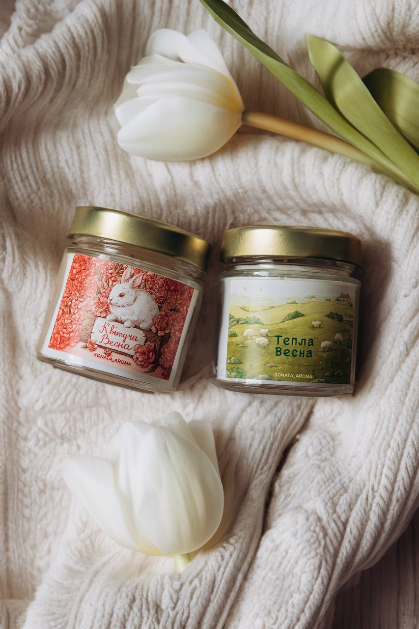 Набір весняних свічок